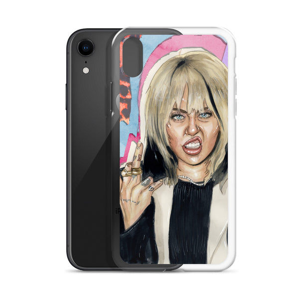 Miley Middle Finger iPhone Case