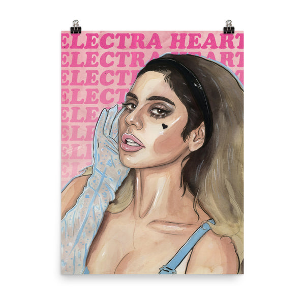 ELECTRA HEART - Giclée Art Prints