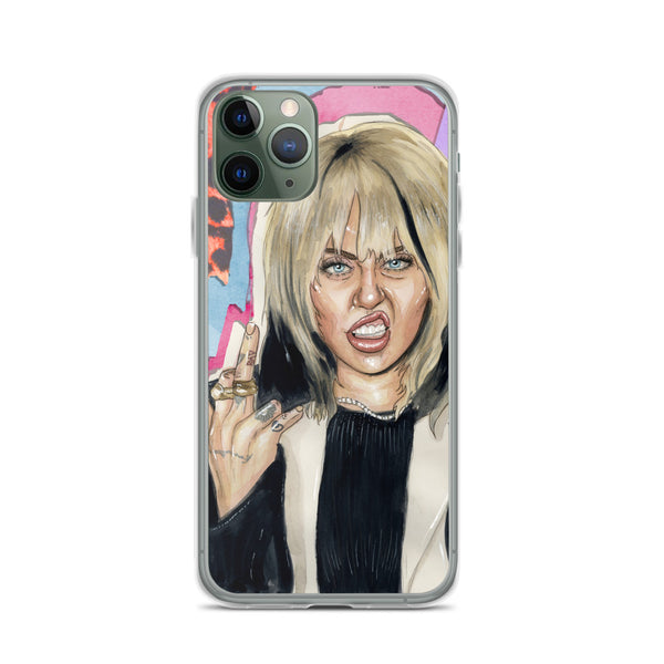Miley Middle Finger iPhone Case