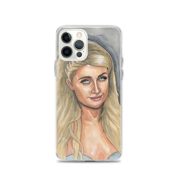 Paris Hilton Mugshot 1 iPhone Case