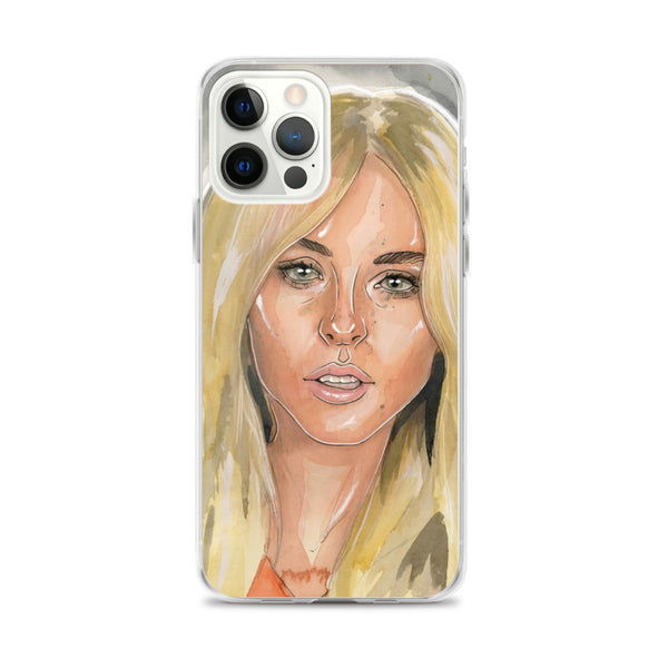 Lindsay Lohan Mugshot 1 iPhone Case