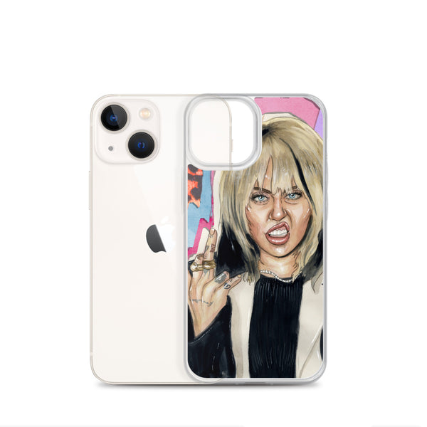 Miley Middle Finger iPhone Case
