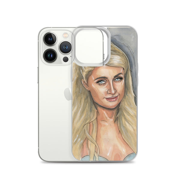 Paris Hilton Mugshot 1 iPhone Case