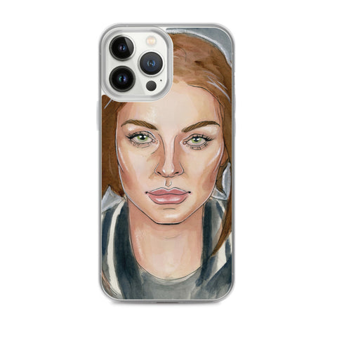 Lindsay Lohan Mugshot 6 iPhone Case