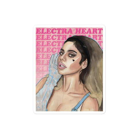 ELECTRA HEART - Die Cut Stickers